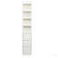 71" Tall Bookshelf, 4-Tier/3-Drawer Storage Cabinet - Standard