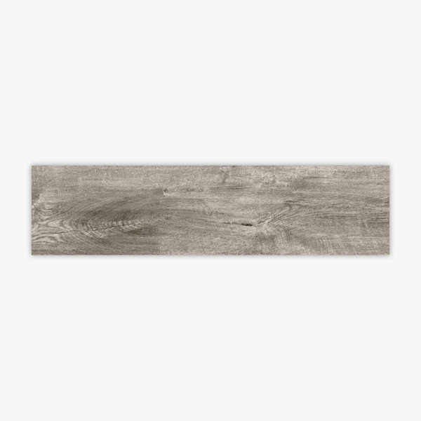 Logwood Silver Matte 10x40 Porcelain Tile
