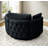 Upholstered Tufted Swivel Chair with Ottoman-1772766943