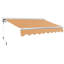 Auvent rétractable manuel pour terrasse 10 pi x 8 pi Advaning-48259063-14236693