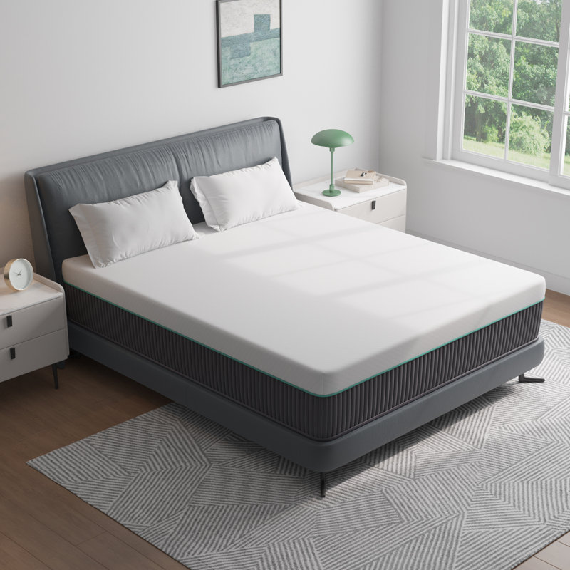 14" Gel Memory Foam Hybrid Spring Mattress with Edge Support In a Box, Full