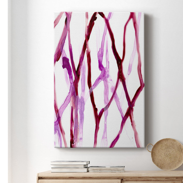 Runnel XVI - Wrapped Canvas Print