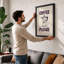 Coffee Please Typography - Framed Print-1949988036-1949988043