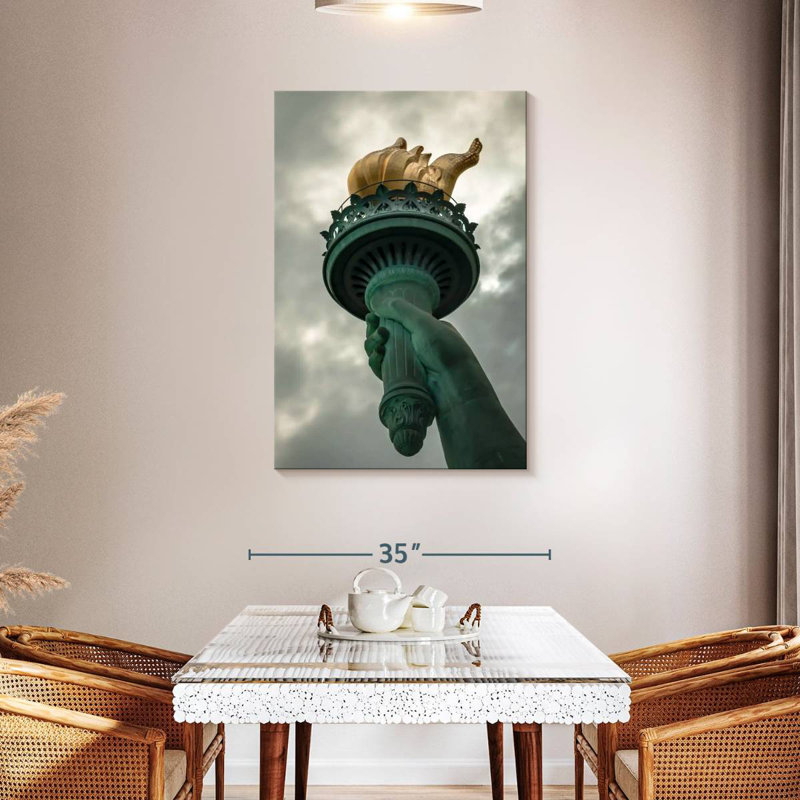 Aime Statue Of Liberty Torch, 45" H x 30" W