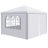 10'X10' Party Tent Outdoor Heavy Duty Gazebo Wedding Canopy + 4 Removable Walls-1479212522