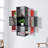 Kell 35.43"H X 35.43"W Floating Bookcase