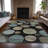 Machine Washable Indoor/Outdoor Xhevrie Black Rug-111923850