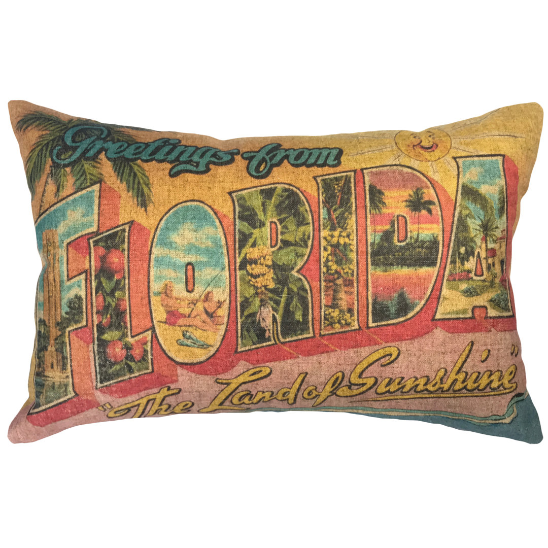 Linen Reversible Throw Pillow TheWatsonShop