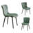 Modern Dining Chairs, Leather Dining Side Chairs With Sturdy Metal Frame & Non-Slip Feet For Kitchen, Restaurant-1565100528-1565100524