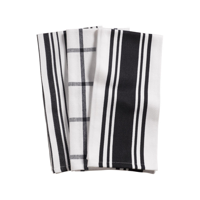 Linge à vaisselle, Noir