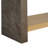 Mirod Vintage Industrial Console Table With Dovetail Joinery And Distressed Wood Veneer Finish