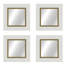 Metropolis Flat Beveled Wall Mirror-41081411