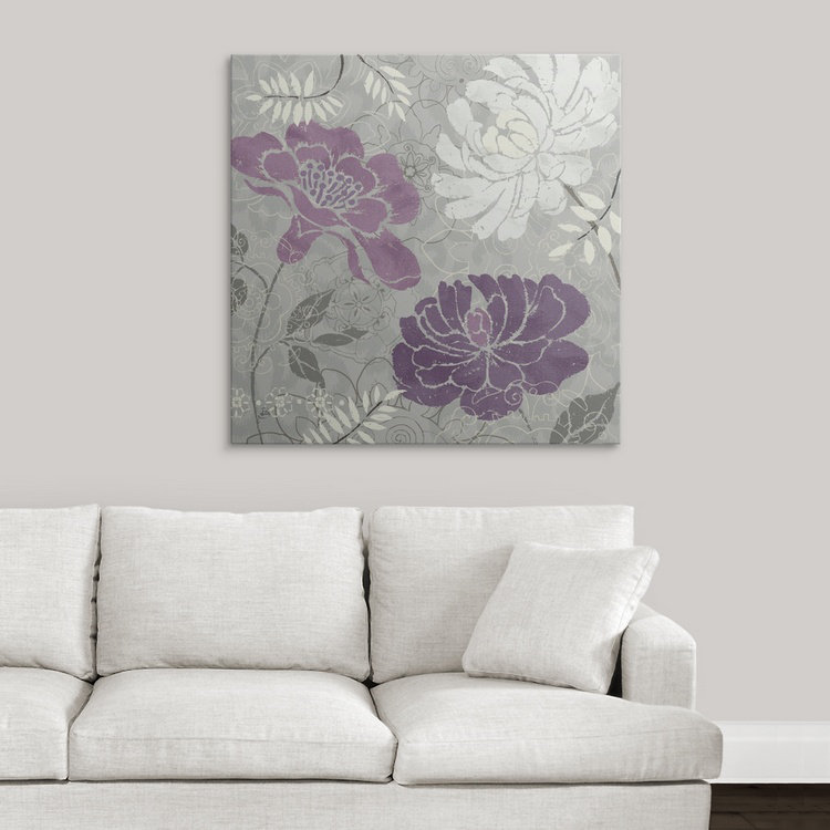 «Morning Tones I» par Daphne Brissonnet - reproduction, H 35 po x l 35 po x P 1,5 po, Toile