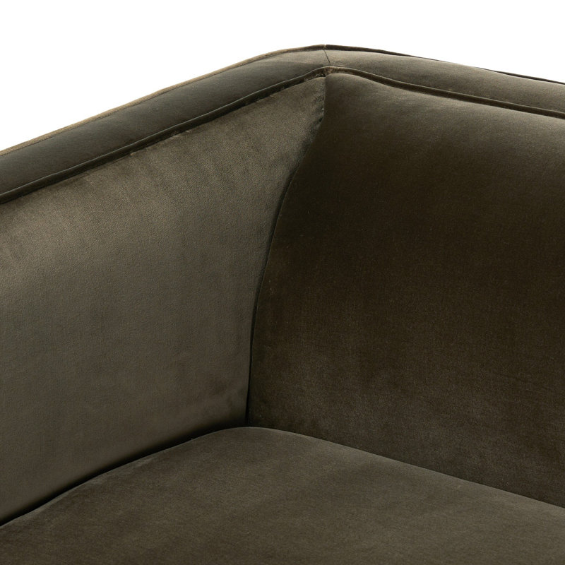 Phillip Sofa, Surrey Olive Polypropylene / Olefin