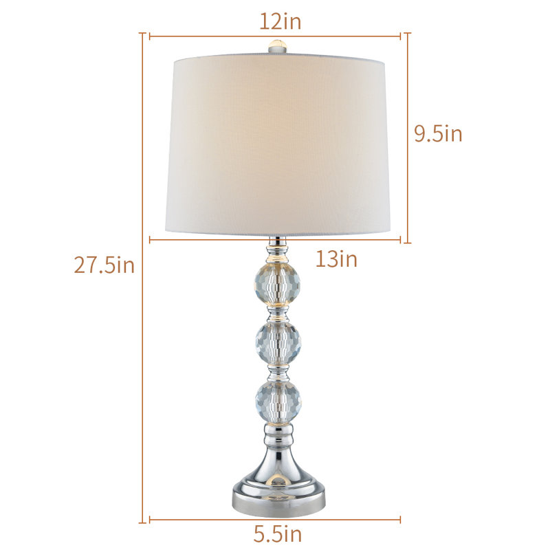 Alexys 27.5' Table Lamps, White