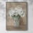 White Blooms Framed Print - Solid Wood-481427254