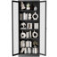 Armoire de cuisine en métal - 72 po de hauteur avec 5 tablettes réglables