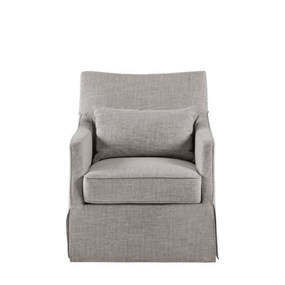 Skirted Swivel Chair