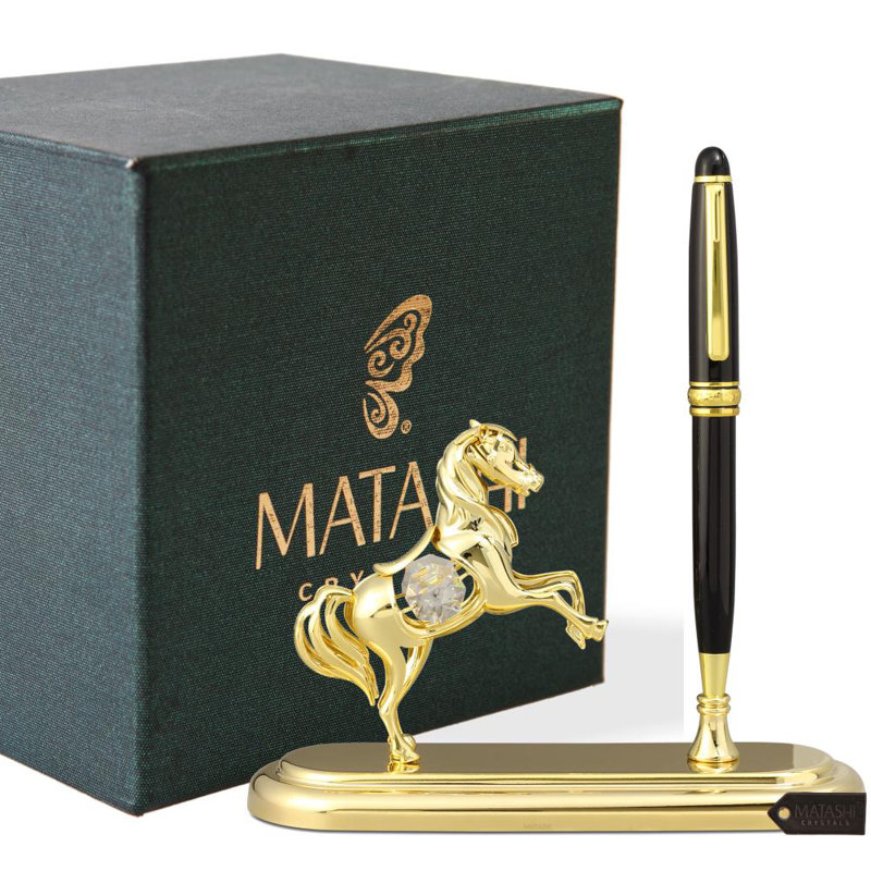 Porte-stylo de bureau de direction, Or