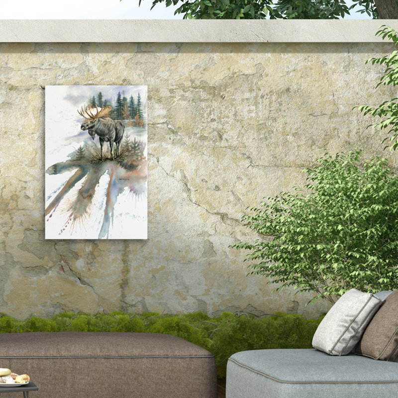 Toile d'extérieur Dave Bartholet Woodland Majesty, H 30 po x l 47 po