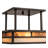Youngblood Glass Semi Flush Mount