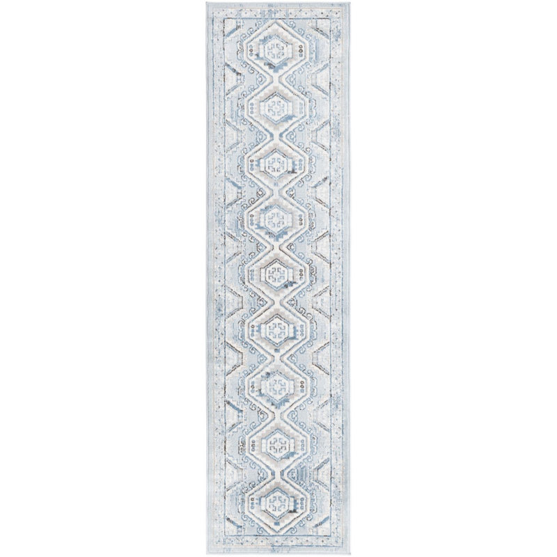 Abstract Indoor Rug, Runner 2' x 8'
