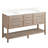 60" Robertson Double Bathroom Vanity Set with Oval Undermount Sinks-95319281-75246265-75246288