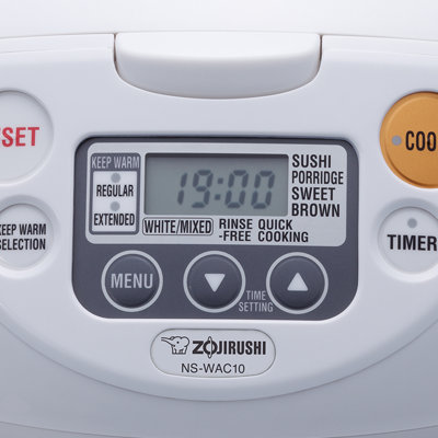 Zojirushi Micom Rice Cooker & Warmer, Cool White