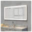 Miroir de salle de bain 48 po x 24 po DEL