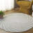 Novelty 201 80% Wool; 20% Cotton Spiral Rug-1551871890