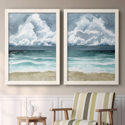 South Beach Storm I-Premium Framed Canvas - Ready To Hang -  Wexford Home, BARN10-S5663-L012SC