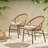 Outdoor Wicker Papasan Chair