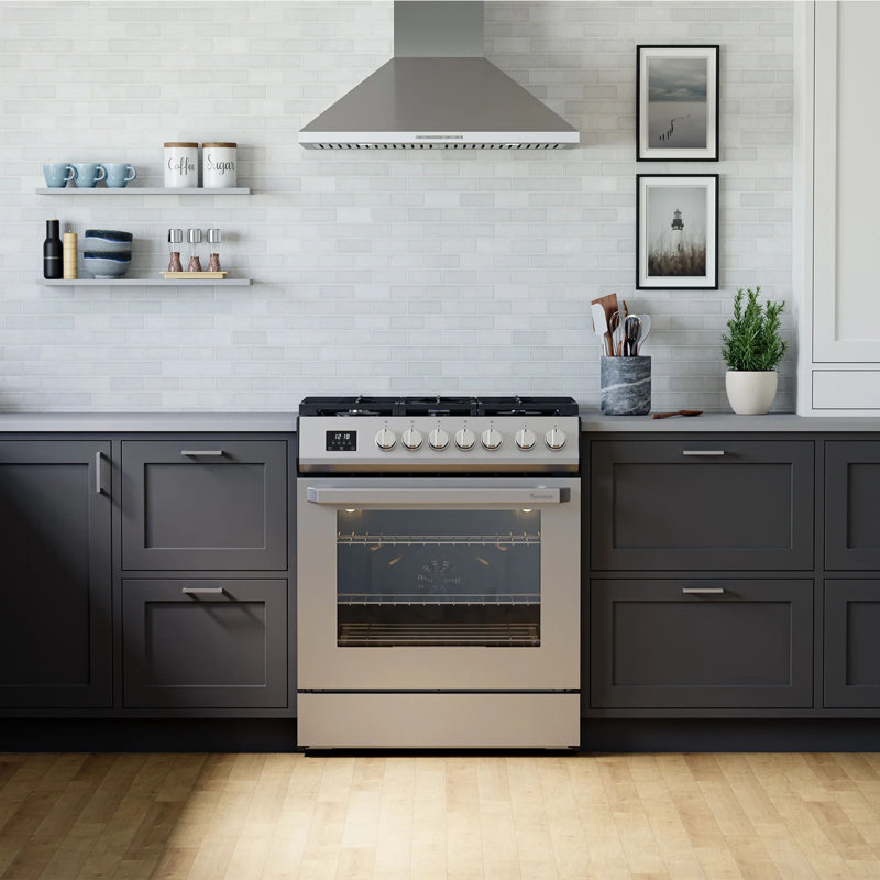 Four à convection encastré 30 po en acier inoxydable Rangaire