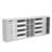 Modular Storage 106.97" W 18-Shelf Wood Closet System-98788123