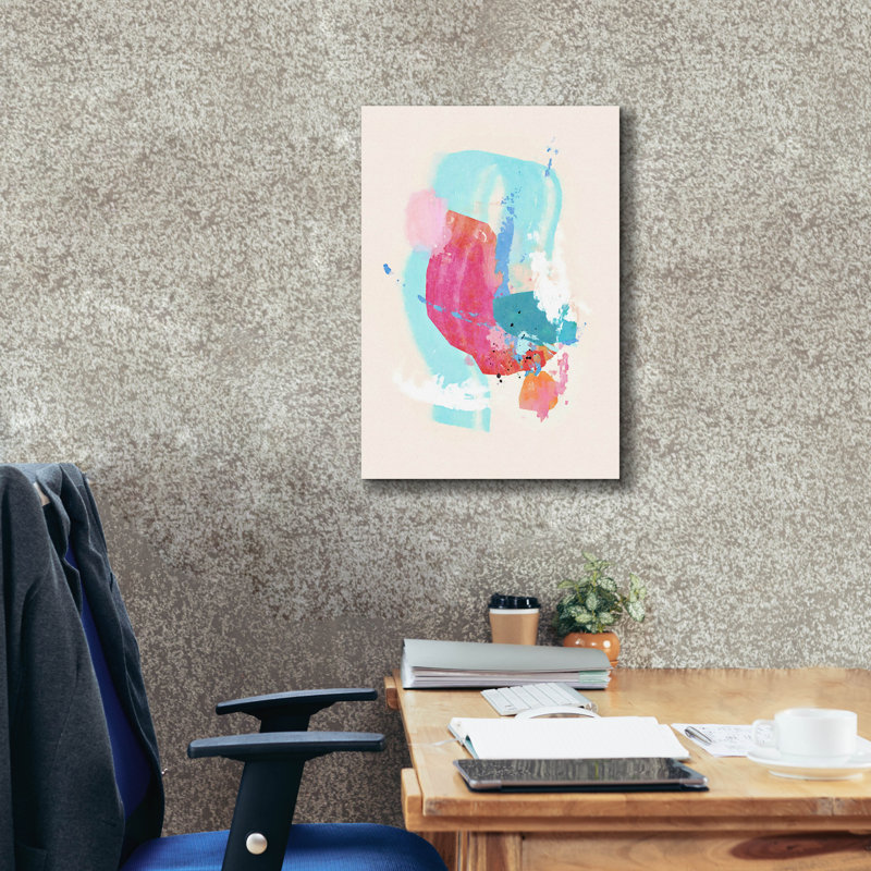 «Glitter No 1» par Suzanne Nicoll, art mural sur toile, H 26 po x l 18 po x P 0,75 po