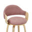 Swivel Upholstered Counter Stool-114210802-114210801