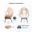 Outdoor Egg Chair with Cushion