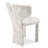 Masuda - Modern Beige Pattern Fabric Dining Chair (set Of 2)