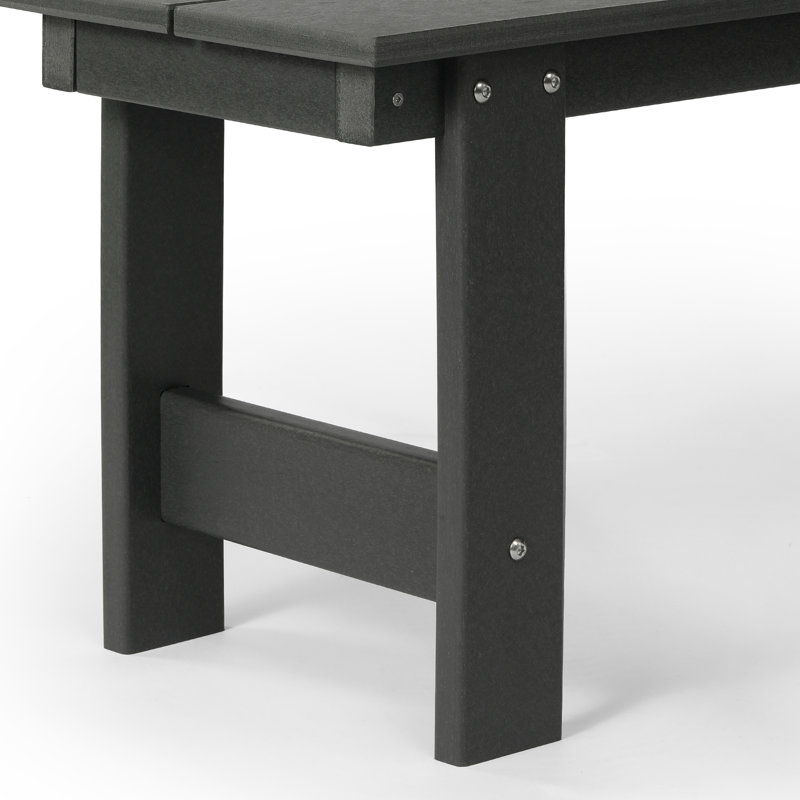 Banc de patio 48 po, Gris