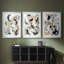ABSTRACT Series DCCXCII - Impression personnalisée de qualité supérieure avec passe-partout - 3 pièces-1706636894