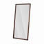 Miroir de plancher 70 po x 32 po avec structure en bois artificiel, conception élégante et durabilité, un incontournable pour les chambres à coucher, les magasins de vêtements et les salons