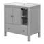 Base de meuble-lavabo simple 30 po seulement