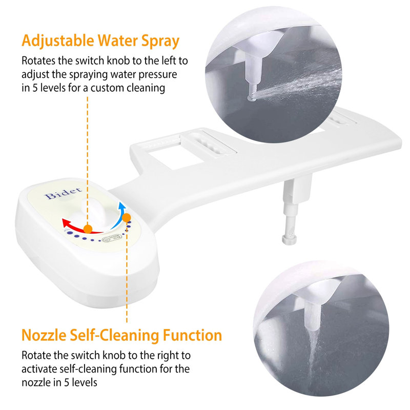 Horizontal Bidet Faucet