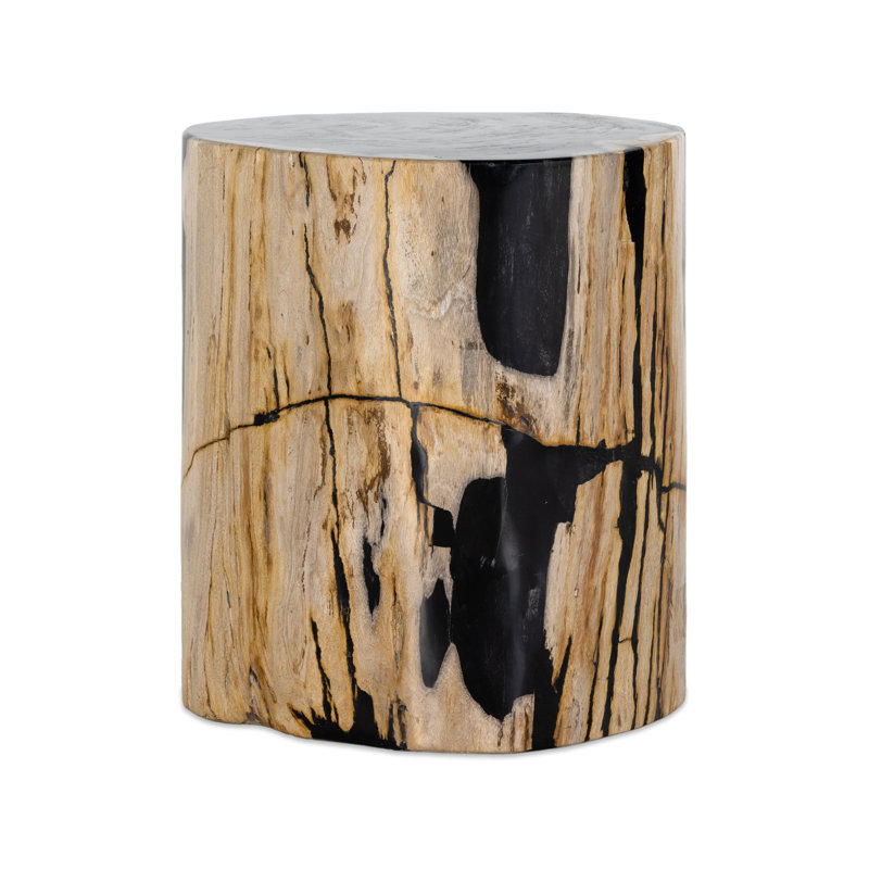 Kos End Table, Light Petrified Wood