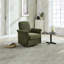 Fauteuil d'appoint pivotant avec base en bois-1694051403