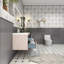 Meuble-lavabo double 83,5 po avec plateau en acrylique Deshler-1696211692