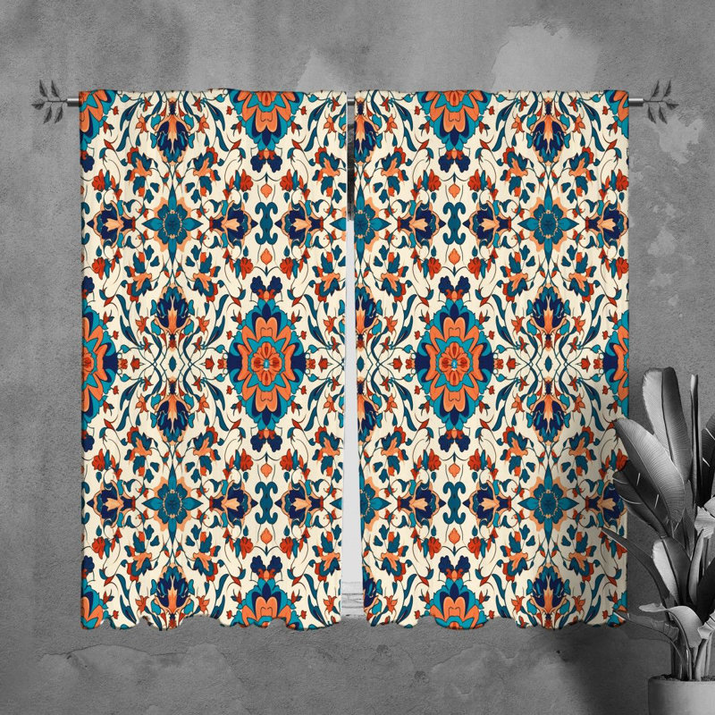 Paire de rideaux obscurcissant en polyester Lionnel, L 40 po x L 82 po