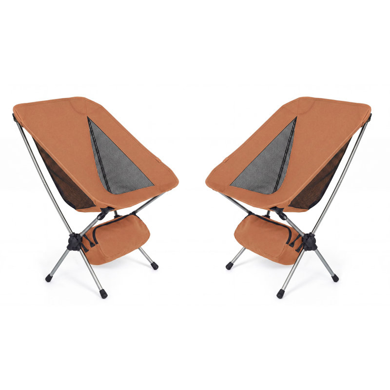 Chaise de camping pliante ultralégère, Caramel