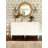 Erin Gates Scalloped Linden Round Wall Mirror