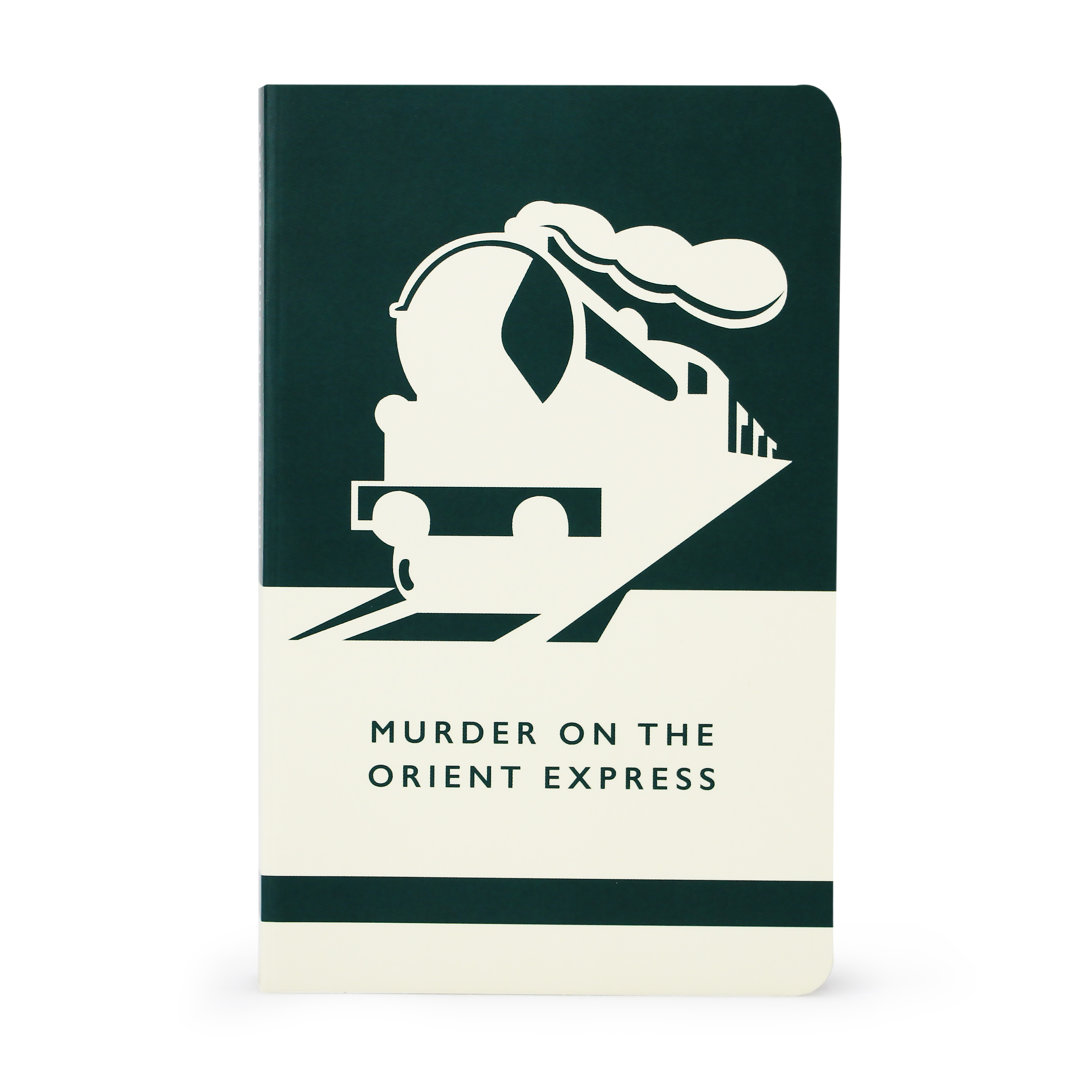 Sessoms Notizbuch Pocket Flex - Agatha Christie (Orient Express)